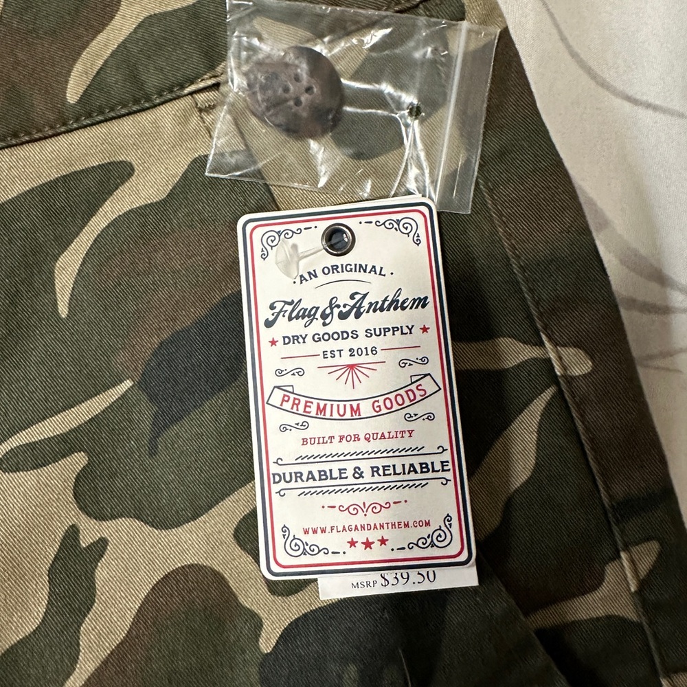 Flag and anthem shorts